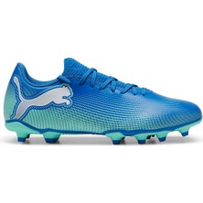 Puma Future 7 Play Fg/Ag Erkek Mavi Futbol Krampon 10793901