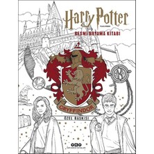 Uravas Store Harry Potter Filmlerinden Resmi Boyama Kitabı – Gryffindor Özel Baskısı