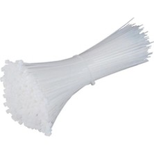 Uravas Store Plastik Çırt Kelepçe 100 Parça Beyaz 2.5X100MM BX40