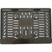 Uravas Store Çıtalı Kare Plastik Plakalık Motosiklet Plaka Altlığı 25X16CM