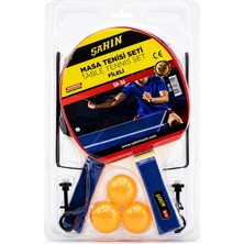 Uravas Store Masa Tenisi Fileli Pinpon Raket Seti 2pcs Raket - 3pcs Top - 1pcs File - Ayak BX40