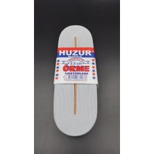 Uravas Store Beyaz - 2.5cm Paça Lastik Geniş 10MT. BX40