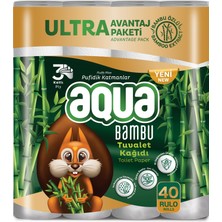 Nacario Aqua Bambu 40'lı Tuvalet Kağıdı