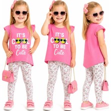 Pelops Kız Bbek Its Cool To Be Cute Yazlık T-Shirt