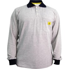 PROSMT ESD Sweatshirt (Gri) L Beden