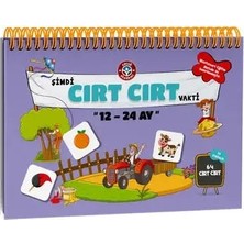Çocuk Akademi 12-24 Ay Cırt Cırtlı Etkinlik Kitabı