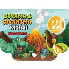 Uravas Store Dinozorlar Boyama ve Çıkartma Kitabı