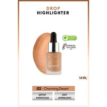 Drop Highlighter Işıltılı Likit Aydınlatıcı - 02 Charming Desert