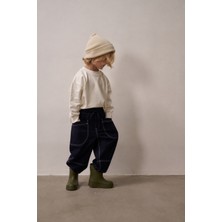 Oh La La Koala Cep Detaylı Unisex Kot Pantolon