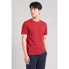Piero Perla Nakış Detaylı Regular Fit Erkek Bisiklet Yaka T-Shirt