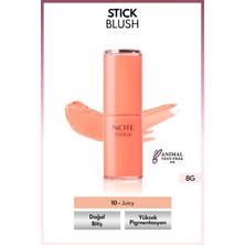 Note Cosmetics Stick Blush Nemlendirici Yumuşak Stick Allık - 10 Juicy