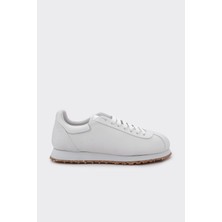 Derinet Hakiki Deri Bağcıklı Erkek Sneaker