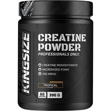 Kingsize Nutrition Creatine Powder 390 gr - Tropikal Meyve