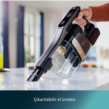 Philips 9000 Serisi Aquatrio Kablosuz Dikey Süpürge, 3'ü 1 Arada (Islak, Kuru ve Moplu)  Daha Uzun Şarjlı XW9463/11