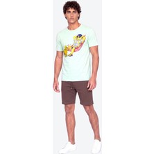 Piero Perla Perla Sport Detaylı Regular Fit Erkek Şort Bermuda