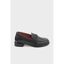 Derinet Comfort Taban Hakiki Deri Kadın Loafer