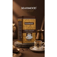 Mahmood Coffee Mahmood Türk Kahvesi Orta Kavrulmuş 220 gr Teneke Kutu Türkiye Menşeli Benzersiz Lezzet