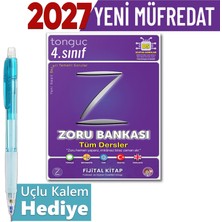 Tonguç Akademi 4. Sınıf Zoru Bankası Tüm Dersler Sınav Bilgisi Hediyeli Kitap