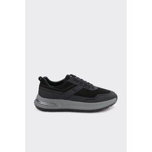 Derinet Hakiki Deri Bağcıklı Erkek Sneaker