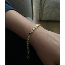 Bade Jewelry Vip Van Clef Taş Sıralı Bileklik