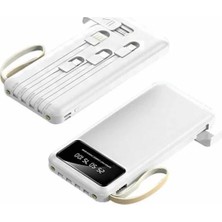 S'82 Powerbank Şarj Cihazı 4 Çıkışlı 20.000 Mah Powerbank Taşınabilir Çoklu Giriş