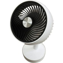 S'82 Sessiz Çalışan Şarjlı Mini Fan Masa ve Araç Kullanımına Uygun