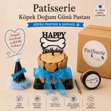 Patisserie Store Köpekler İçin Doğum Günü Seti 1 Adet - Happy Kit Doğum Günü Pastası ve Şapka