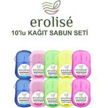 Erolise Erolisé 10'lu  Paket Kağıt Sabun 100 Yıkama
