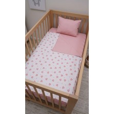 Terzi Ömer % 100 Pamuk Pembe Kalpli Bebek Nevresim Takımı - Bebek Uyku Seti