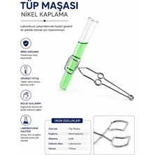 Labolist Tüp Maşası Nikel Kaplama