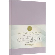 Victoria's Journals Smyth Esnek Kapak 14X20 96 Yaprak Planlayıcı Defter Lila 1038