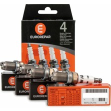 Peugeot 407 2.0 136HP Benzinli Buji Seti 2005-2006 Eurorepar 4 Adet