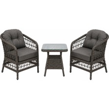 Liv Concept Asya Bahçe ve Balkon Oturma Grubu 1+1