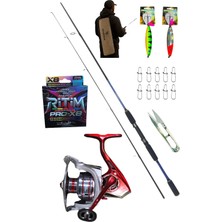 Outdoorun Powerex Prospin 240CM 10-30GR Balza Carera 3000 Metal Kafa Spin Olta Seti