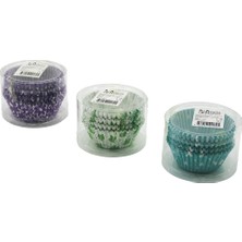Uravas Store 1200 Adet Yuvarlak - Ince Muffin Kağıt Kek Kapsülü Ağız Çap: 5.7cm - Derinlik: 2.5cm