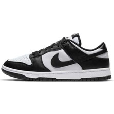 Nike Dunk Low Retro Panda Leather Mens Sneaker Hakiki Deri Günlük Spor Ayakkabı Siyah Beyaz
