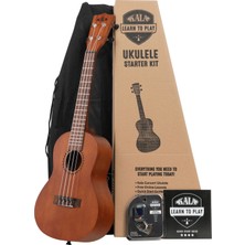 Kala Learn To Play Concert Ukulele Başlangıç Seti