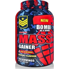 Bomb Series Mass Gainer Strawberry White Chocolate Aromalı 2000 G – 20 Servis
