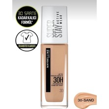 Maybelline New York Maybelline Superstay Active Wear Fondöten No:30-