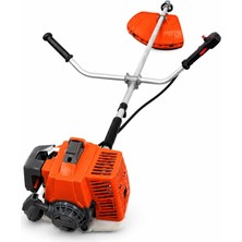 Algaride Wedo 63 cc Benzinli Motorlu Yan Tırpan 3.5 Hp Profesyonel Düz Şaft 1200 ml Depo Bahçe Tarla Idea
