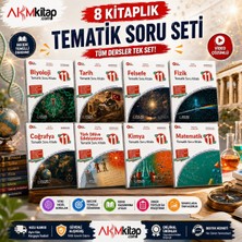 Akm Kitap Palme Yayınları 11. Sınıf Joker Tematik Soru Bankası Seti 8 Kitap