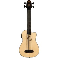 Kala Hutch Hutchinson Signature Masif Ladin Kapaklı U•bass® Akustik Bas Gitar