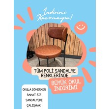 Moni Tasarım Luna Taba Sandalye - Okul Başlıyor Kampanyası - 6 Yaş ve Üzeri Kullanıma Uygun