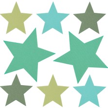 Panço Fabfab Yıldız Temalı Kumaş Sticker