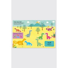 Panço Felt Stickers - Dinosaurs Play Scene Book