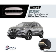 Nissan Qashqai 2017> Egzoz Çerçevesi 2 parça paslanmaz Çelik