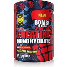 Bomb Series Creatine Monohydrate Pineapple Aromalı 300 G – 60 Servis