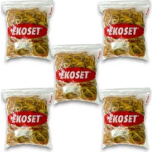 Ekoset Kalın Kauçuk Paket Ambalaj Para Lastiği 50 x 5 mm 500'LÜ