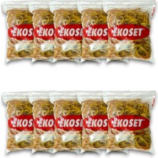 Ekoset Kalın Kauçuk Paket Ambalaj Para Lastiği 50 x 5 mm 1000'LI