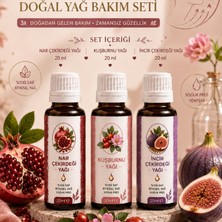 Çare Burada Anti-Aging Doğal Yağ Bakım Seti (Incir Çekirdeği & Kuşburnu & Nar Çekirdeği)